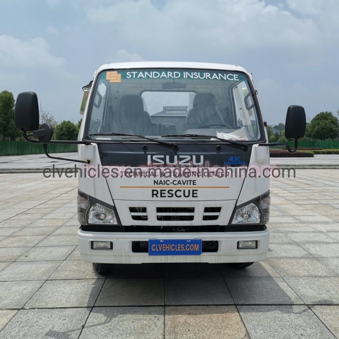 Isuzu 4t Flatbed Wrecker Truck Tow Truck for Sale Image1