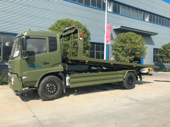OEM 6t Flatbed Wrecker Car Carrier Rollback Tow Truck Image1
