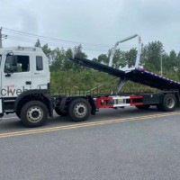 10t Flatbed Wrecker with Underlift and Foldable Tailbed Recovery Tow Truck