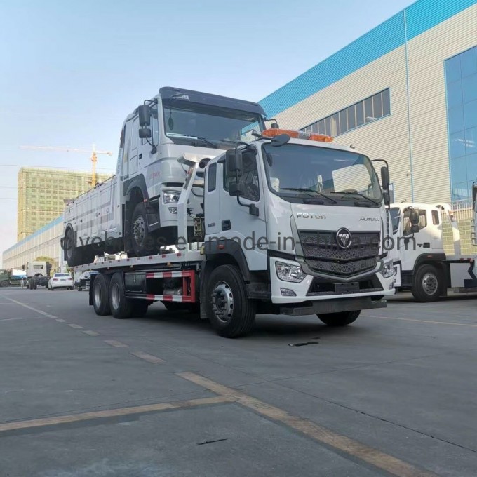 10t Flatbed Wrecker Tow Truck Image1