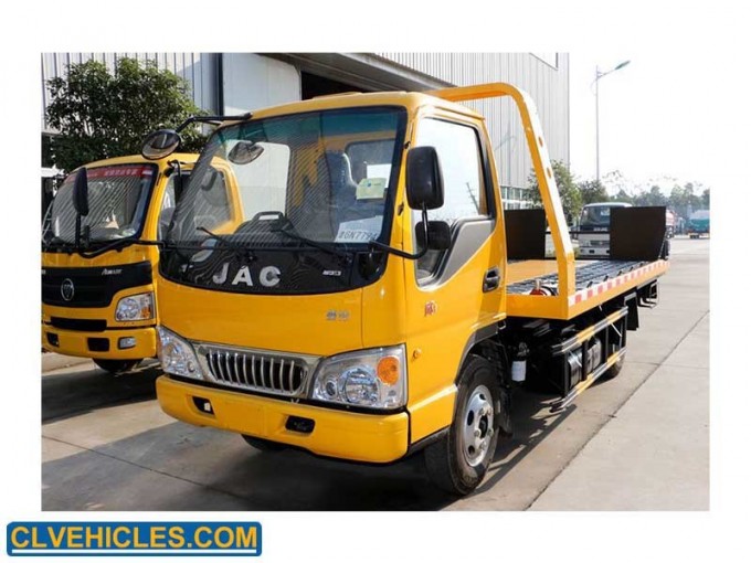 JAC 4X2 Light Tow Truck Wrecker with 4m Platform Image1