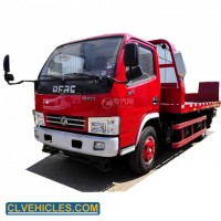 Dongfeng 4X2 3tons 4tons Road Recovery Truck Wrecker Platform Vehicle for Sale
