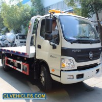 Foton 4X2 6 Wheelers 4ton 6ton 8ton Tow Truck Wrecker Used Tow Recovery Truck