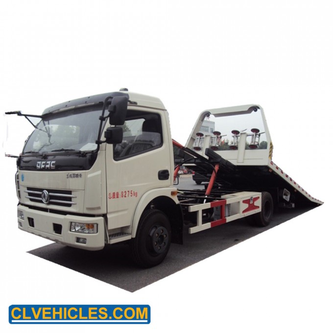 Chengli Manufacturer 4X2 5tons Flatbed Recovery Truck Tow Wrecker Vehicle Factory Directly Sale Image1