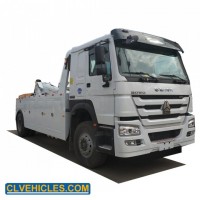HOWO 4X2 12tons Road Recovery Truck Towing Wrecker Truck for Sale