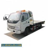 Foton 4X2 4tons Road Wrecker Truck Flatbed Towing Truck Factory Directly Sale