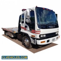 Isuzu 4X2 8tons Flatbed Wrecker Truck Road Wrecker Truck for Sale