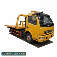 Dongfeng 5tons Flatbed Wrecker Truck Road Recovery Truck for Sale