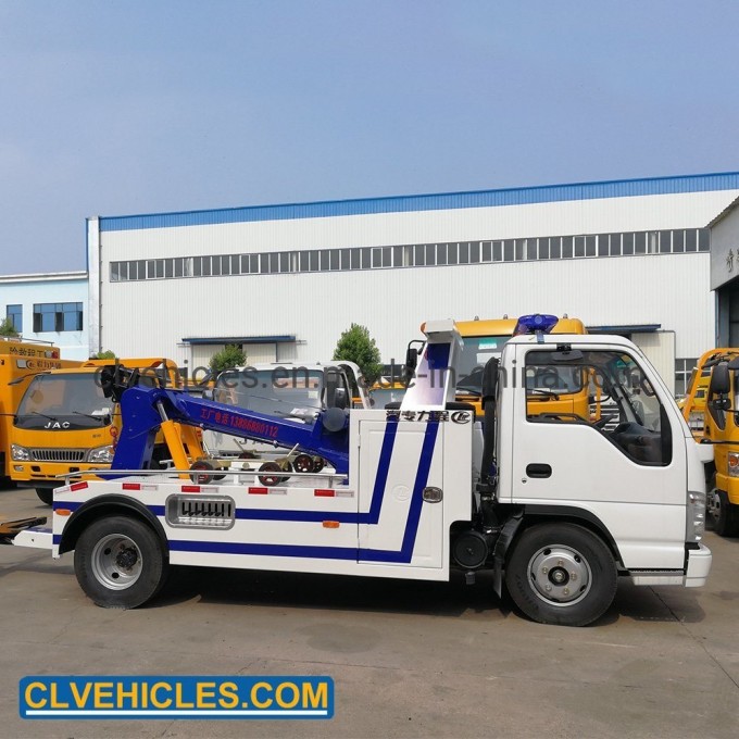 Isuzu 4*2 Light Duty 3t Recovery Wrecker Towing Truck Image1