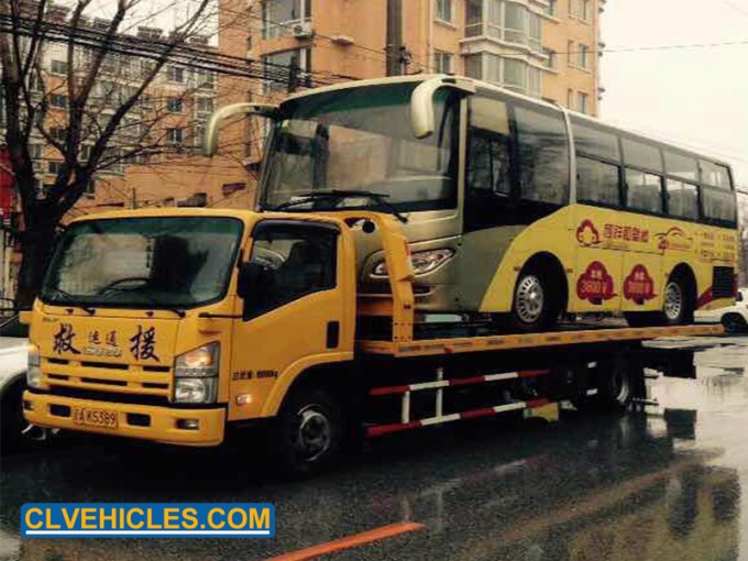 Isuzu 10 Ton Wrecker Towing Break Down Truck Winch Wrecker Truck Image1