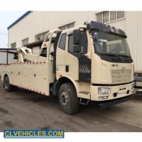 FAW 8 Ton 4*2 220HP Road Rescue Recovery Tow Truck Vehcile