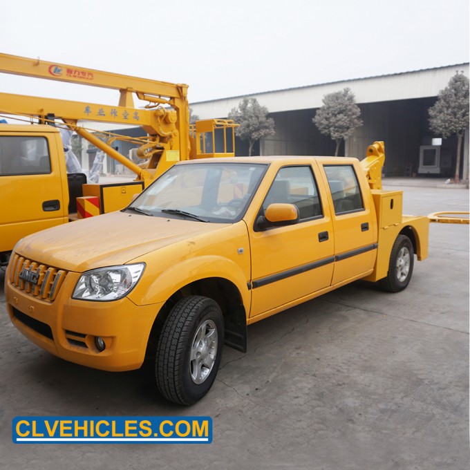 Flatbed Hydraulic China Pickup Cars Transfer Broken Car Tow Truck Image1
