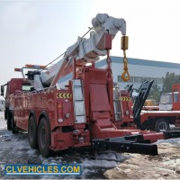 Manufacturer 50 Ton Emergency Vehicle Road Rescue Rotary Tow Truck