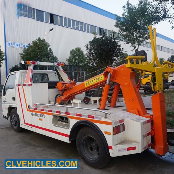 Jmc 4t Mini Integrated Boom Underlift Road Rescue Tow Truck Image1