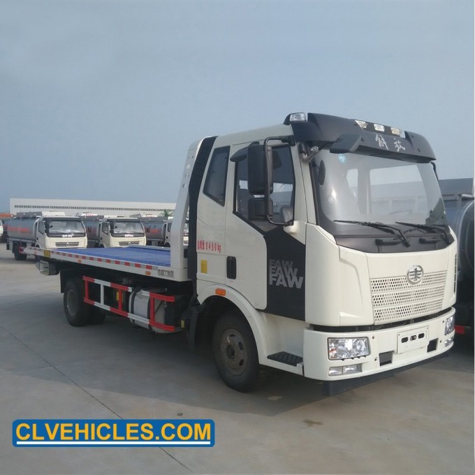 FAW Vehicle Recovery Equipment Light Duty Wrecker Tow Trucks for Sale Image1