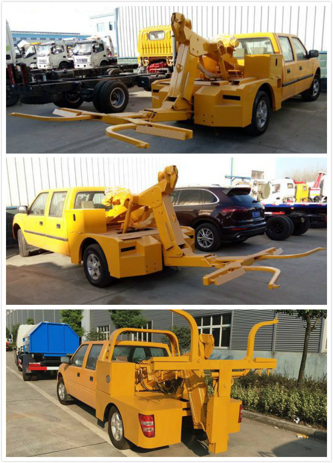 Jmc Pickup 4*2 Mini Underground Garage Vehicle Wrecker Tow Truck