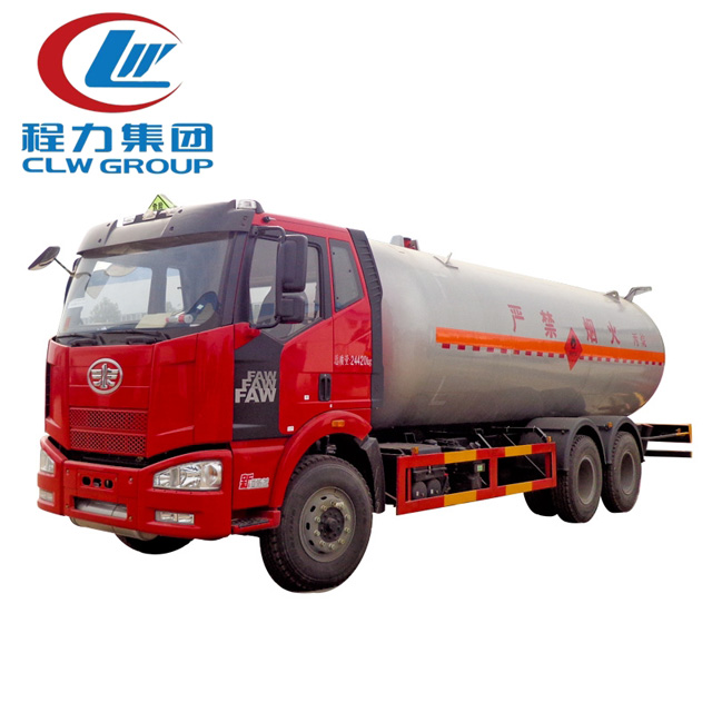 Fully Pressurized 16 Cubic Meters LPG Propane Delivery Road Truck Image1