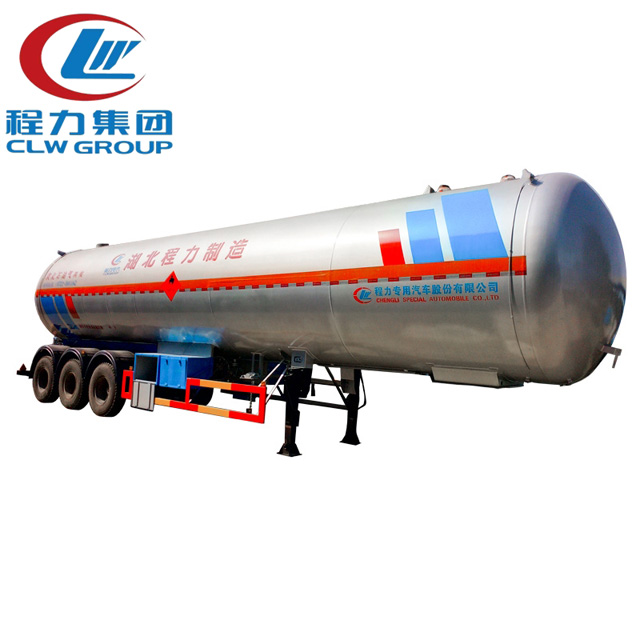 3 Axles 59600Liters LPG Tank Trailer Image1