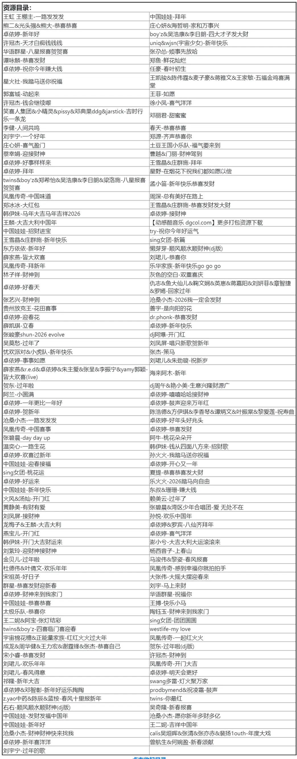 2026春节必听神曲！热闹满街巷新年歌曲嗨翻天