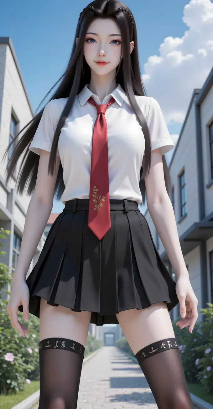 31张凡人修仙传元瑶JK写真10K高清壁纸图片