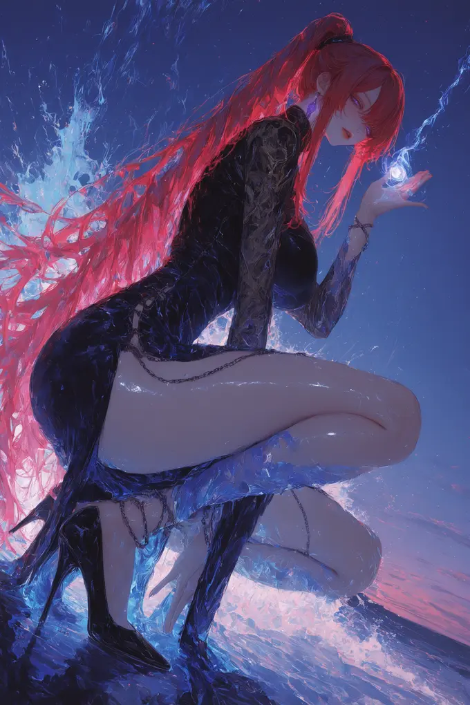 23张超美《鸣潮》吟霖壁纸高清美图合集