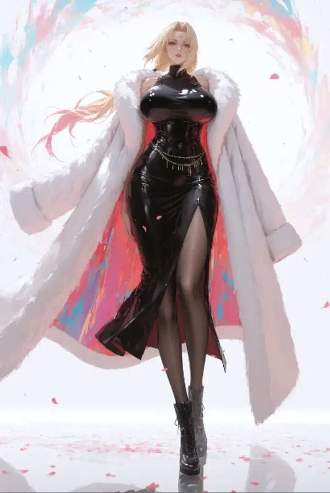 16张超美的火影纲手、雏田、夕日红美女4K高清壁纸图包