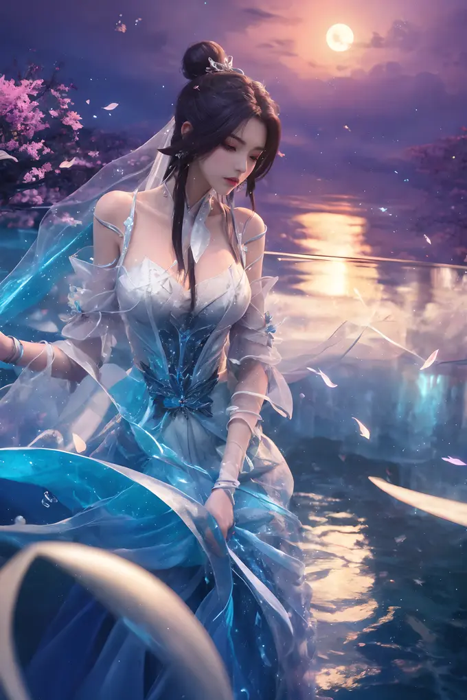 20张武动乾坤绫清竹6K高清图片AI图包