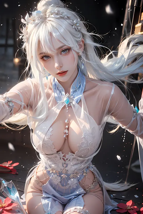 AI绘画35张永劫无间·顾清寒6K超清壁纸图包367M