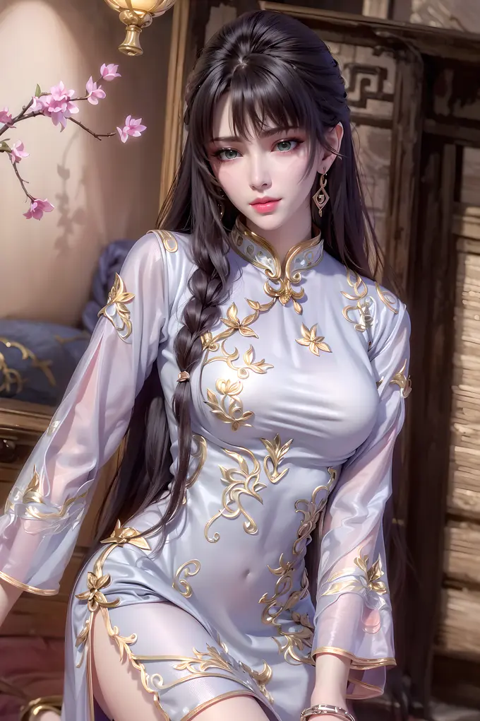 31P《完美世界》天狐仙子旗袍6K美图(780MB)