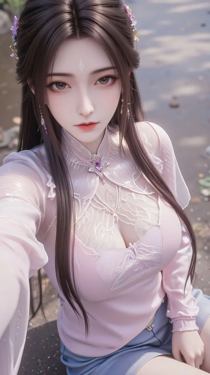 46张《诛仙》陆雪琪AI绘画美图包